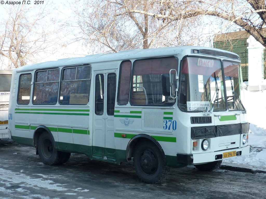 Омская область, ПАЗ-3205-110 № 370