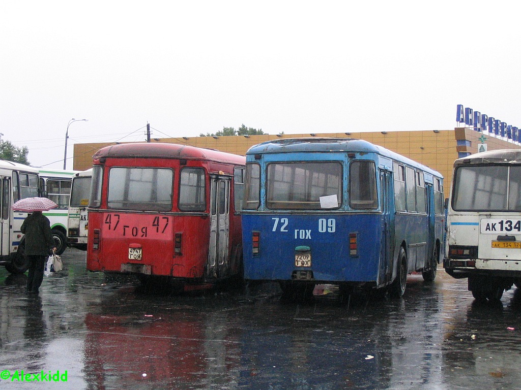 Нижегородская область, ЛиАЗ-677М (БАРЗ) № 4747 ГОЯ; Нижегородская область, ЛиАЗ-677М № 7209 ГОХ; Нижегородская область, ПАЗ-3205-110 № АК 134 52