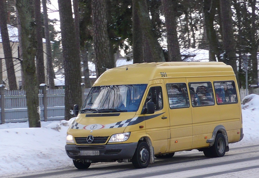 Латвия, Mercedes-Benz Sprinter W904 413CDI № 501