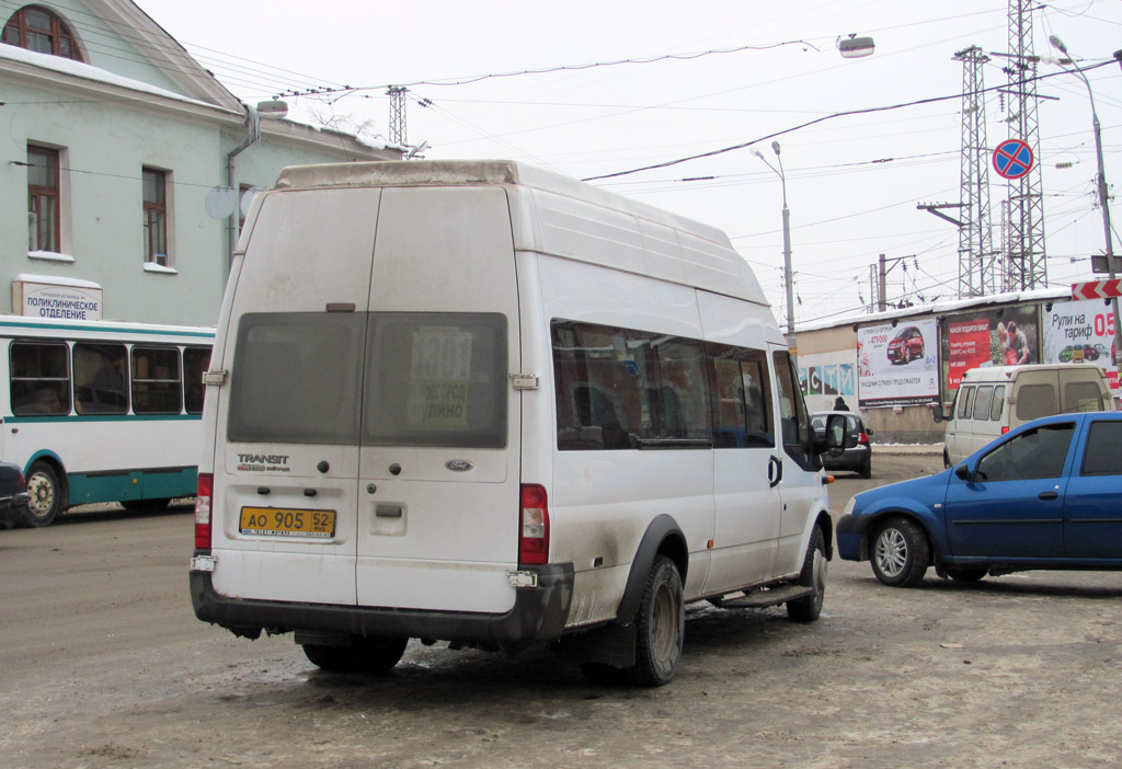 Нижегородская область, Нижегородец-222708  (Ford Transit) № АО 905 52