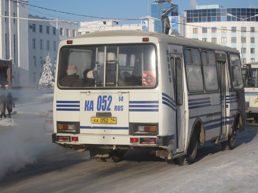 Саха (Якутия), ПАЗ-3205-110 № КА 052 14