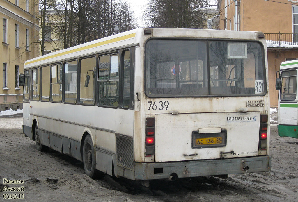 Санкт-Петербург, ЛиАЗ-5256.00 № 7639