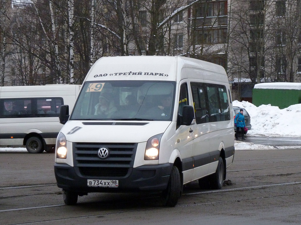 Санкт-Петербург, БТД-2219 (Volkswagen Crafter) № В 734 ХХ 98