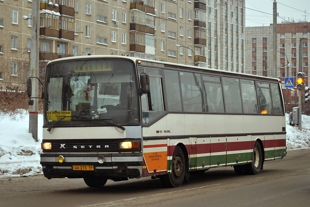 Пермский край, Setra S215UL № АА 273 59