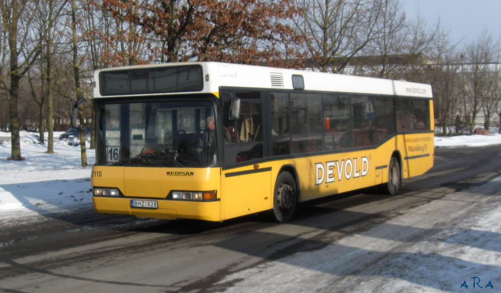 Литва, Neoplan N4016NF № 2110