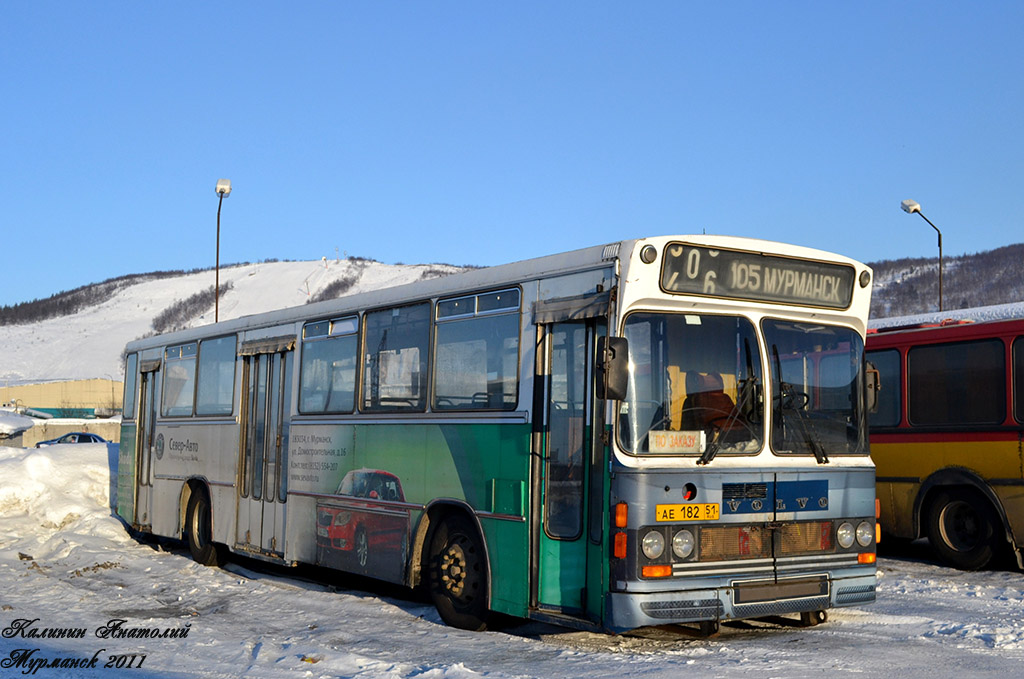 Мурманская область, VBK M50 № АЕ 182 51