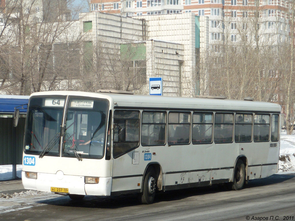 Омская область, Mercedes-Benz O345 № 1304