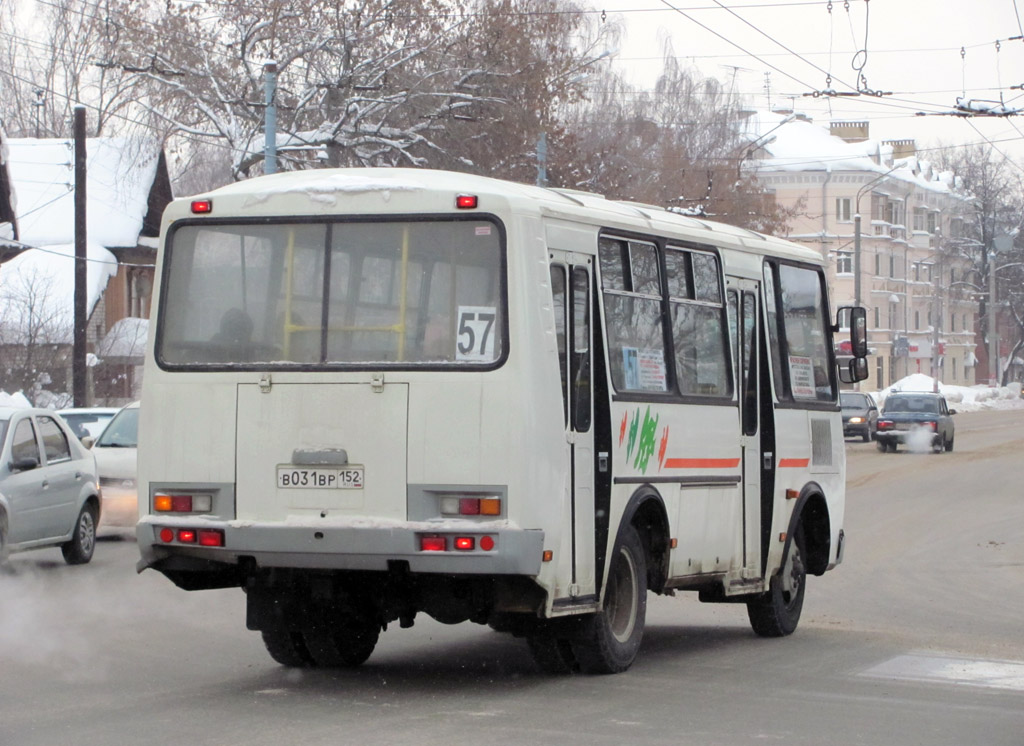 Нижегородская область, ПАЗ-32054 № В 031 ВР 152