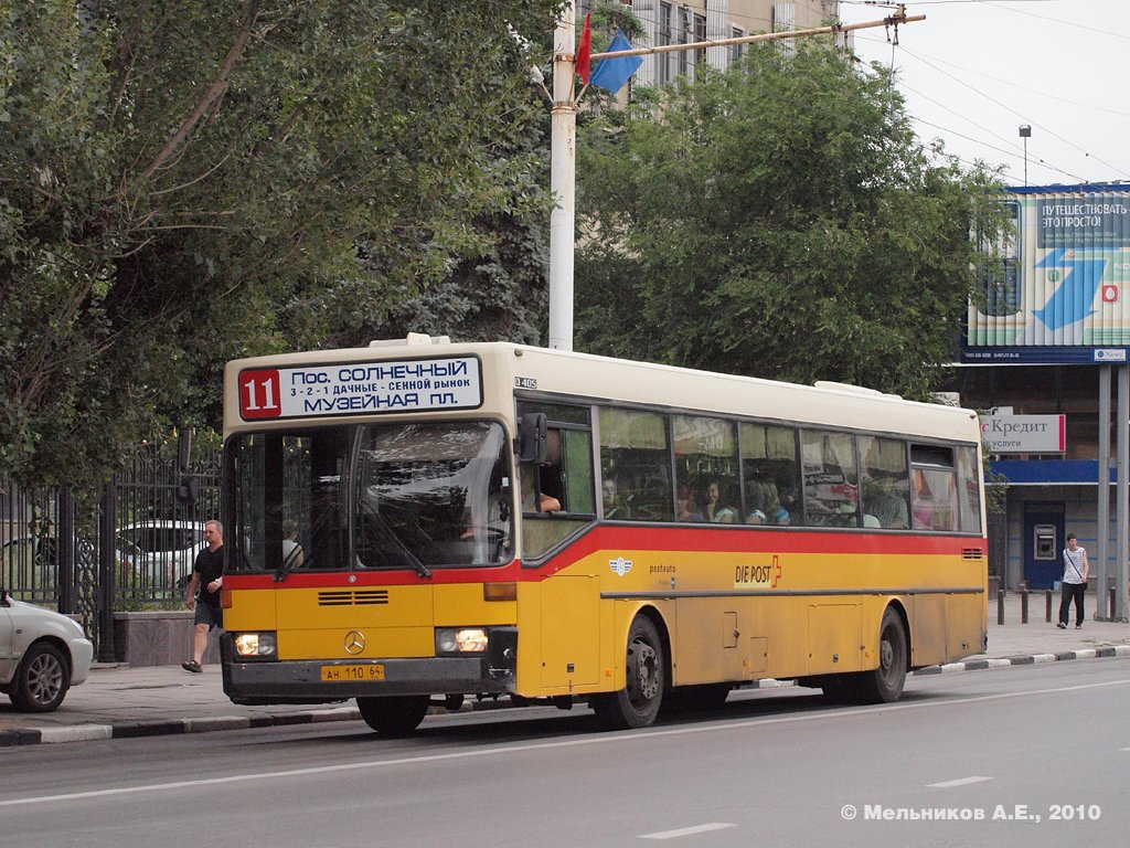 Саратовская область, Mercedes-Benz O405 № АН 110 64