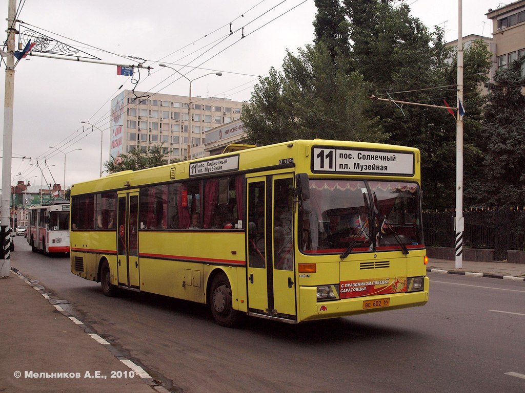 Саратовская область, Mercedes-Benz O405 № ВЕ 602 64