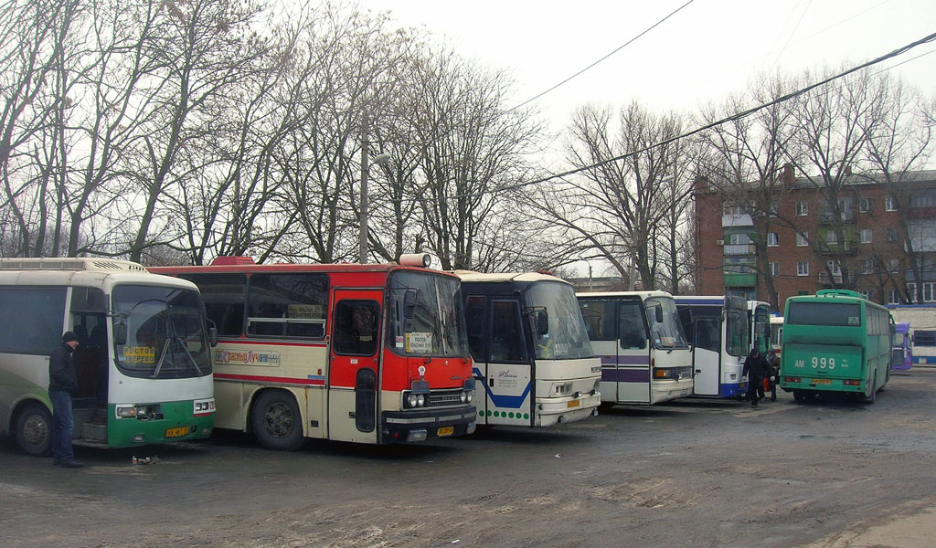 Ростовская область — Автобусные вокзалы, станции и конечные остановки