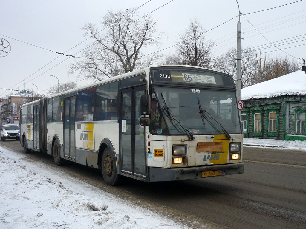 Пензенская область, Van Hool AG280/3 № АМ 643 58