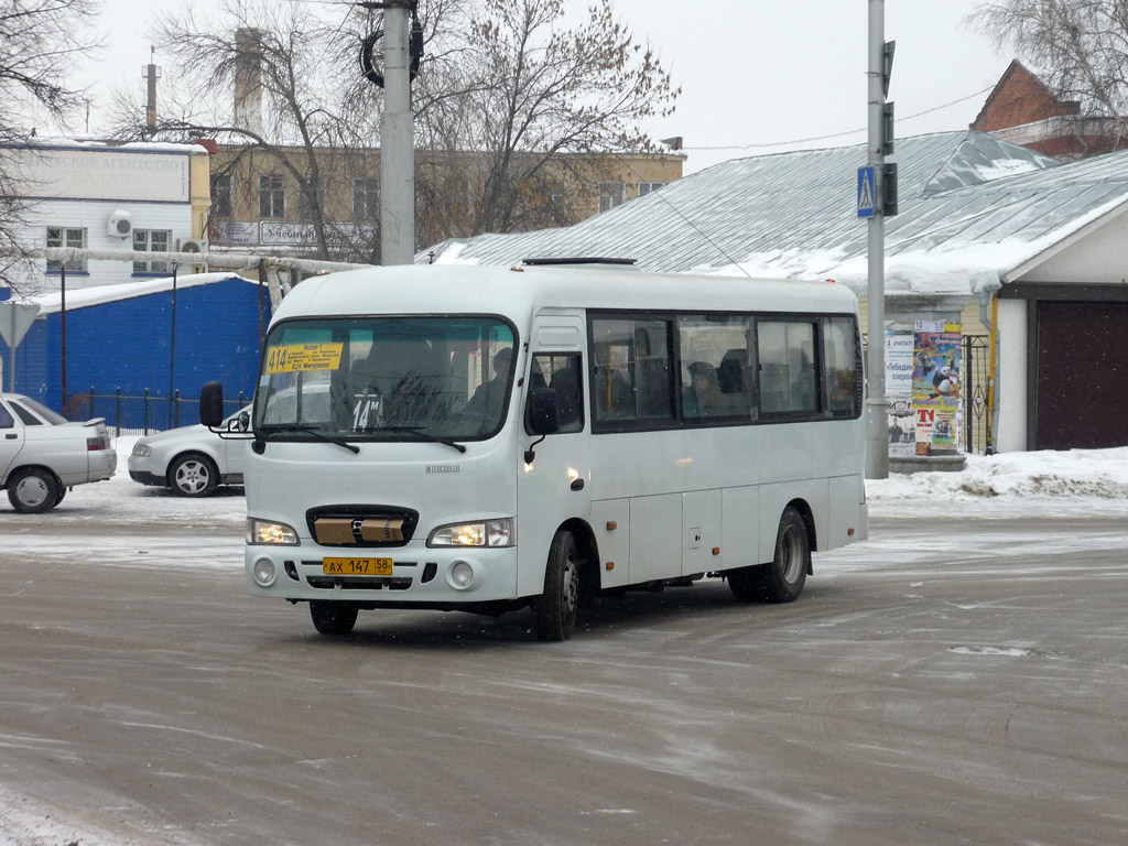 Пензенская область, Hyundai County (группа ТагАЗ) № АХ 147 58