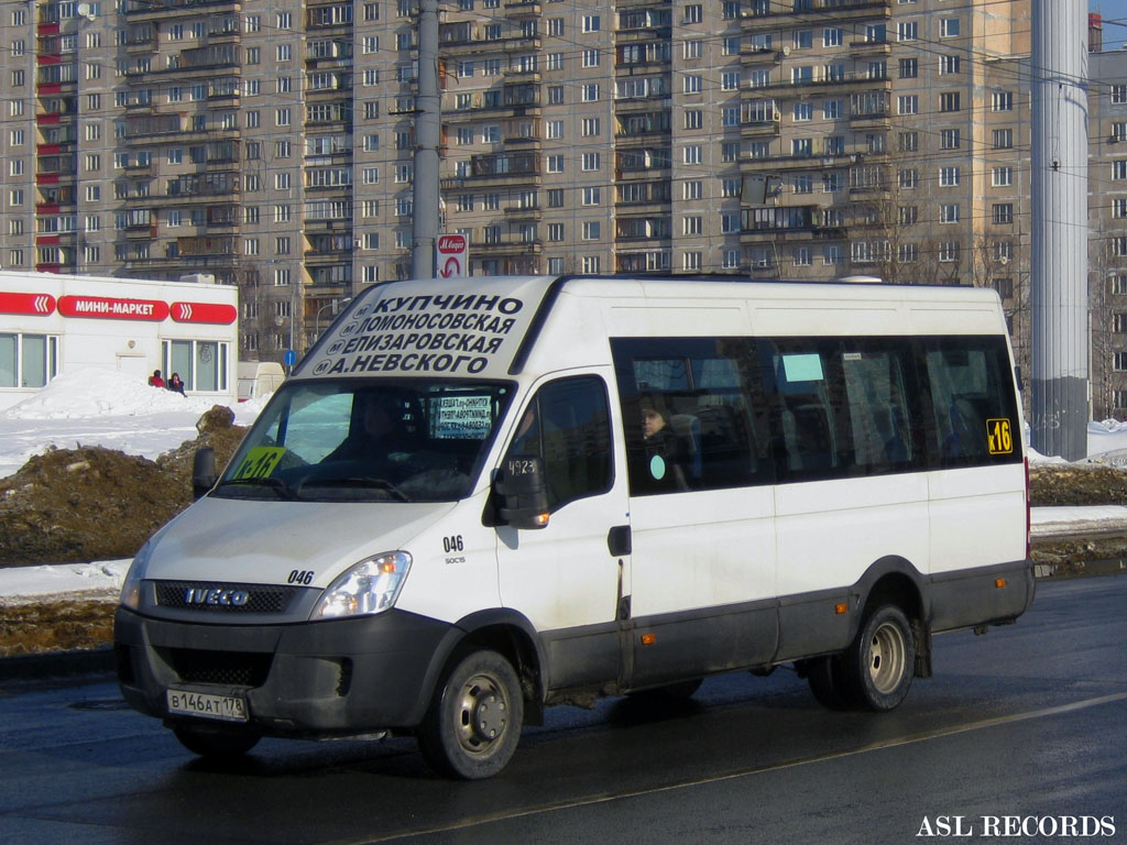 Санкт-Петербург, Нижегородец-2227UT (IVECO Daily) № 046