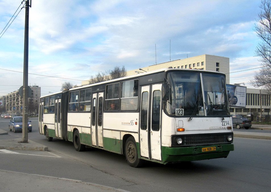 Санкт-Петербург, Ikarus 280.33O № 2214