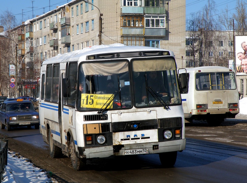 Нижегородская область, ПАЗ-32053 № Н 483 ММ 52