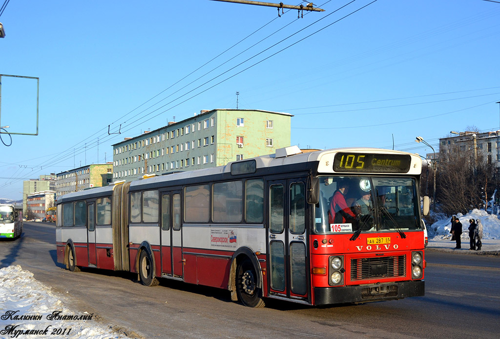 Мурманская область, Van Hool 160 № АВ 287 51