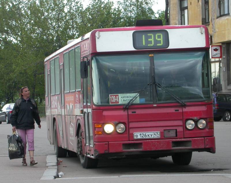 Ленинградская область, Scania CN112CL № В 126 КУ 47