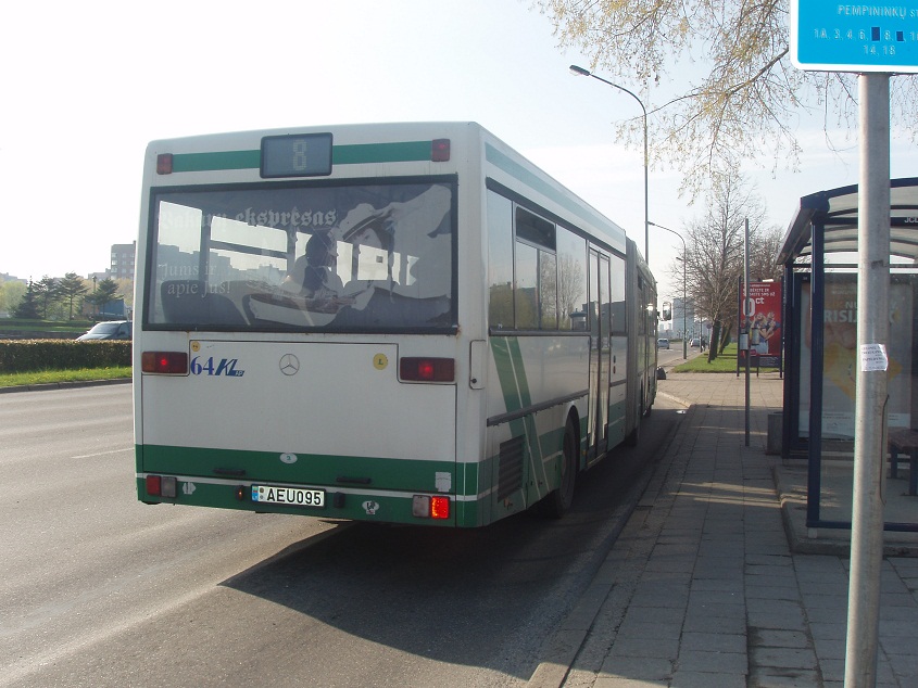 Литва, Mercedes-Benz O405G № 64