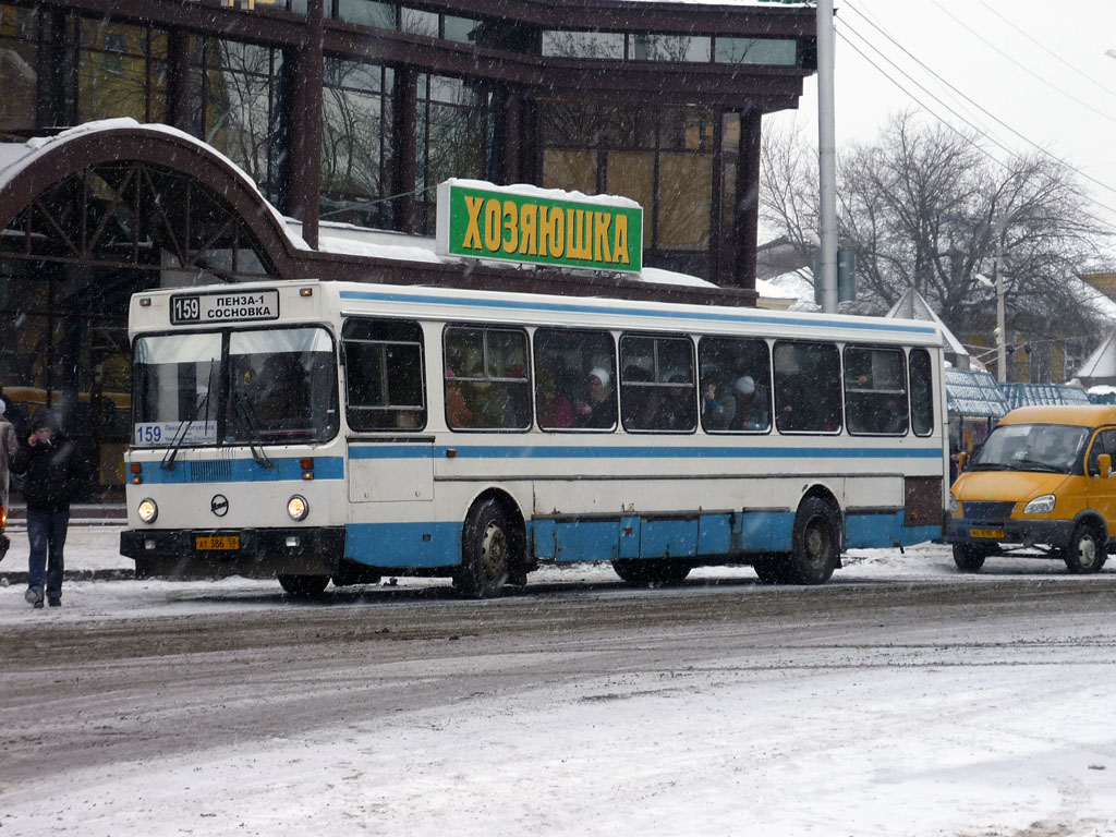 Пензенская область, ЛиАЗ-5256.00-11 № АТ 386 58