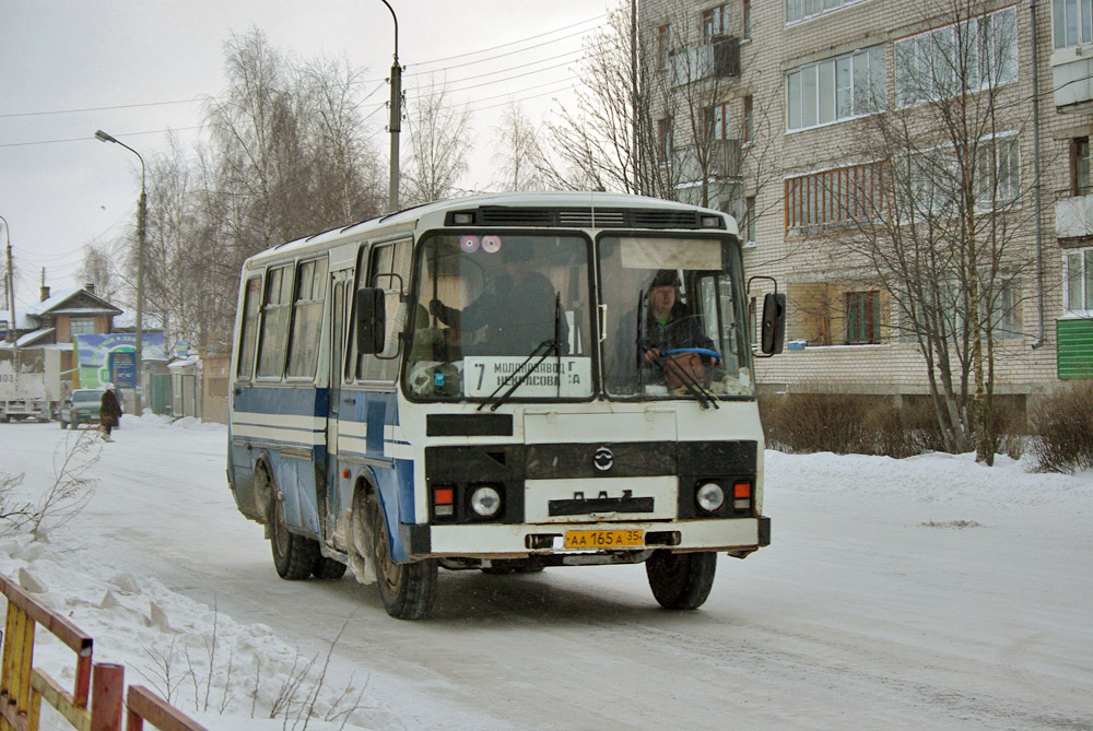 Вологодская область, ПАЗ-3205-110 № 173