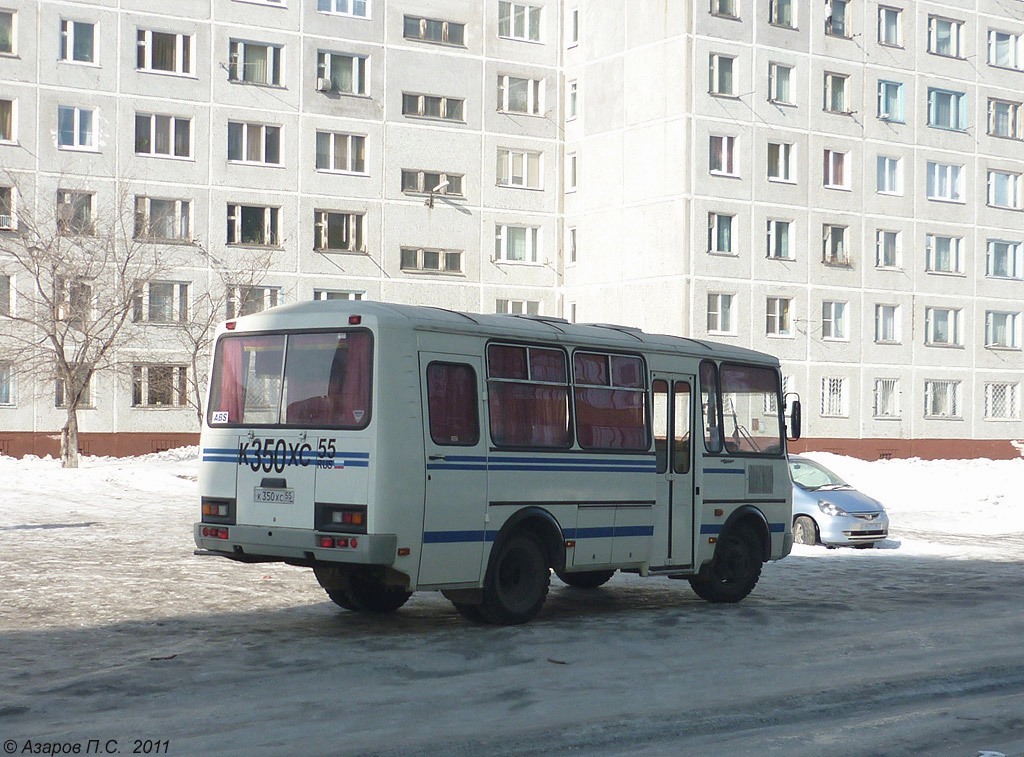 Омская область, ПАЗ-32053 № К 350 ХС 55