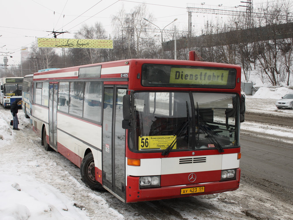 Пермский край, Mercedes-Benz O405 № АУ 423 59