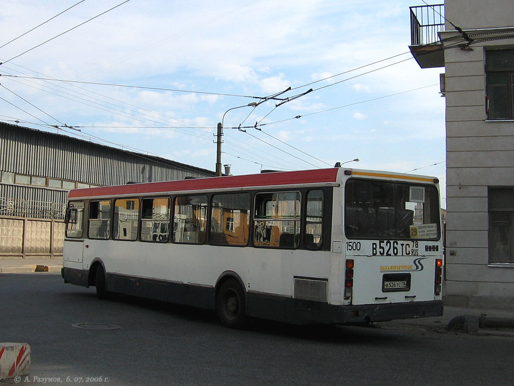 Санкт-Петербург, ЛиАЗ-5256.00 № 1500