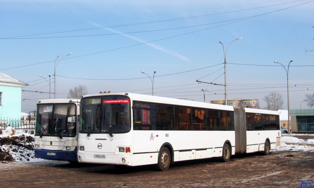 Kemerovo region - Kuzbass, LiAZ-6212.00 Nr. 166