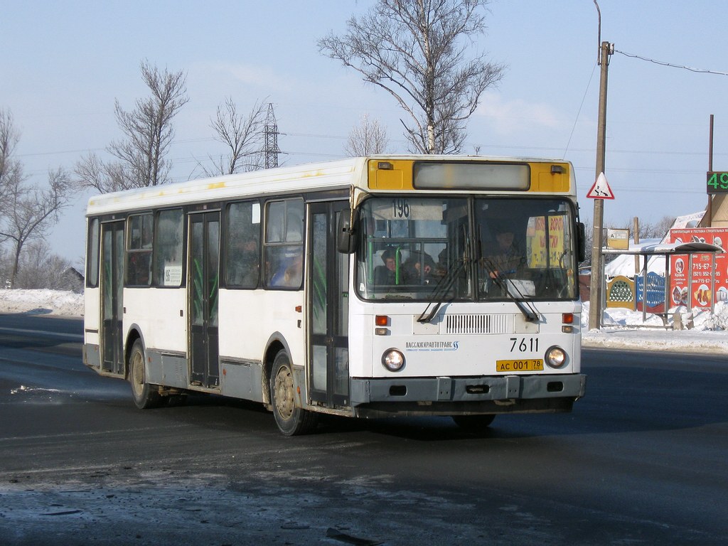 Санкт-Петербург, ЛиАЗ-5256.25 № 7611