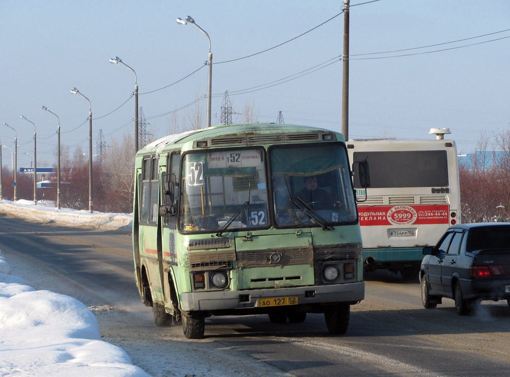 Нижегородская область, ПАЗ-32054 № АО 127 52