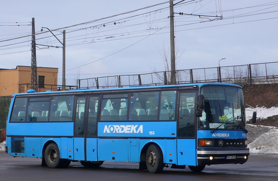 Латвия, Setra S213UL № 153