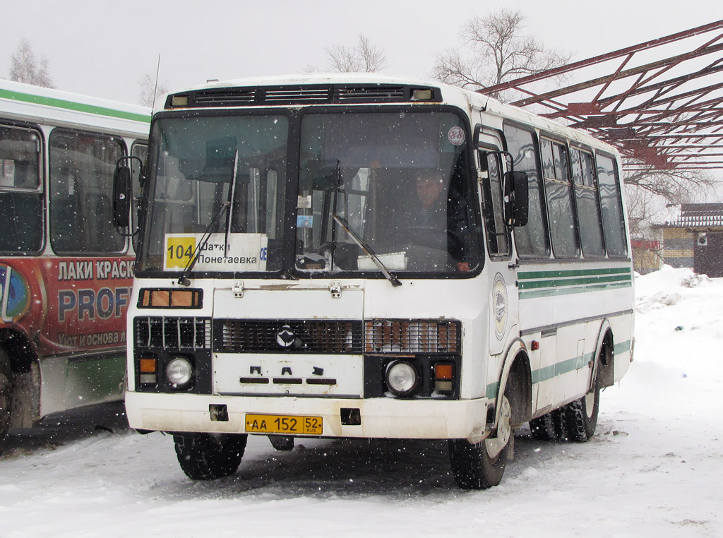 Нижегородская область, ПАЗ-3205-110 № АА 152 52