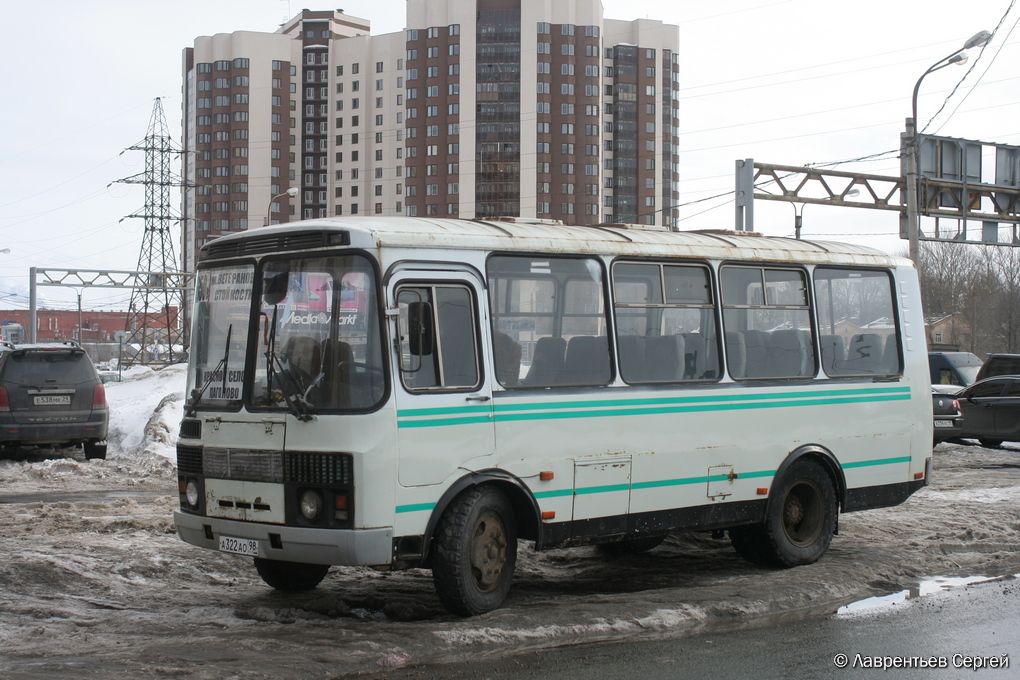 Санкт-Петербург, ПАЗ-32053-50 № А 322 АО 98