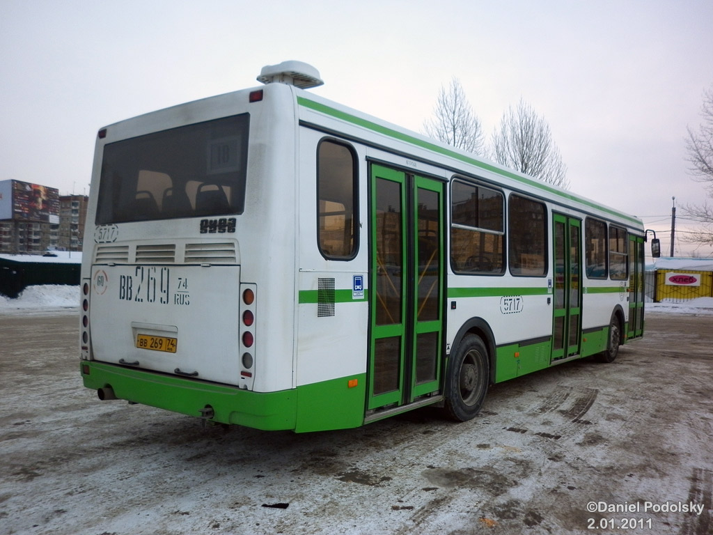 Chelyabinsk region, LiAZ-5256.26 № 5717