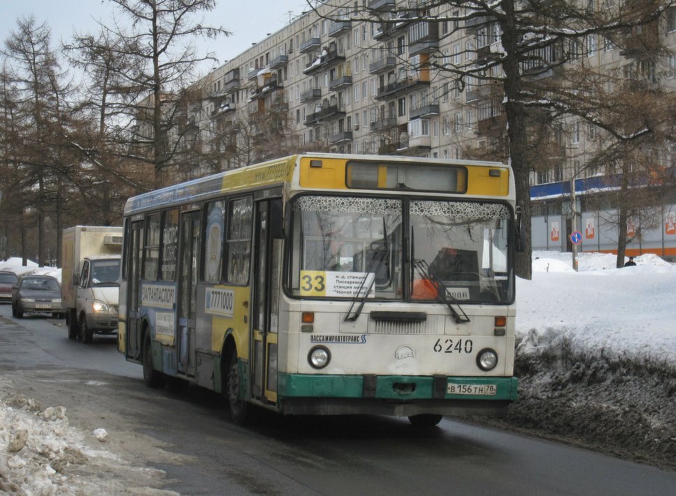 Санкт-Петербург, ЛиАЗ-5256.00 № 6240