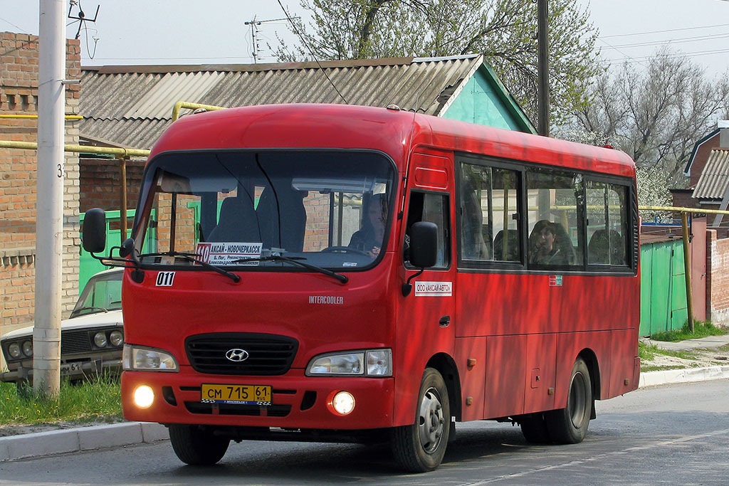 Ростовская область, Hyundai County SWB C06 (ТагАЗ) № 011