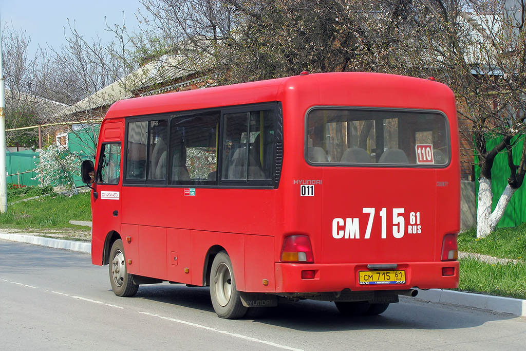 Ростовская область, Hyundai County SWB C06 (ТагАЗ) № 011