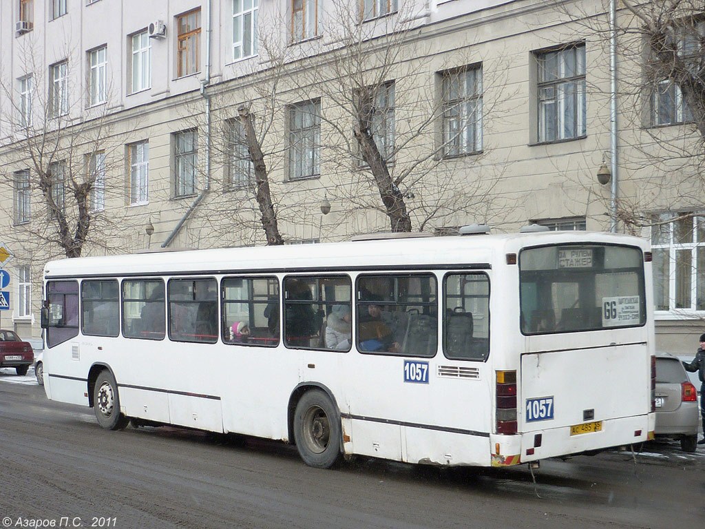 Омская область, Mercedes-Benz O345 № 1057