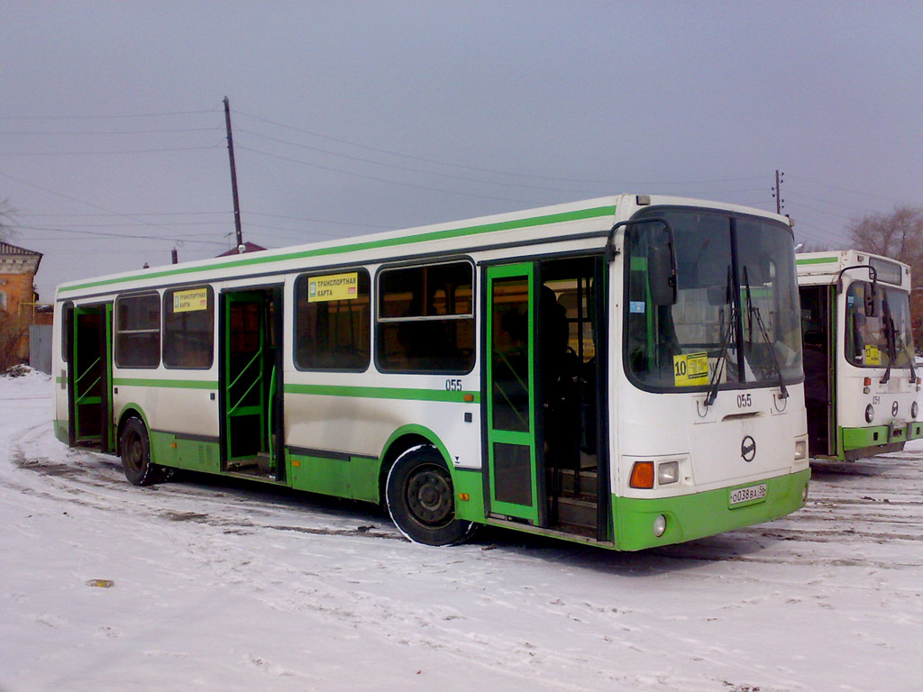 Оренбургская область, ЛиАЗ-5256.35 № 055