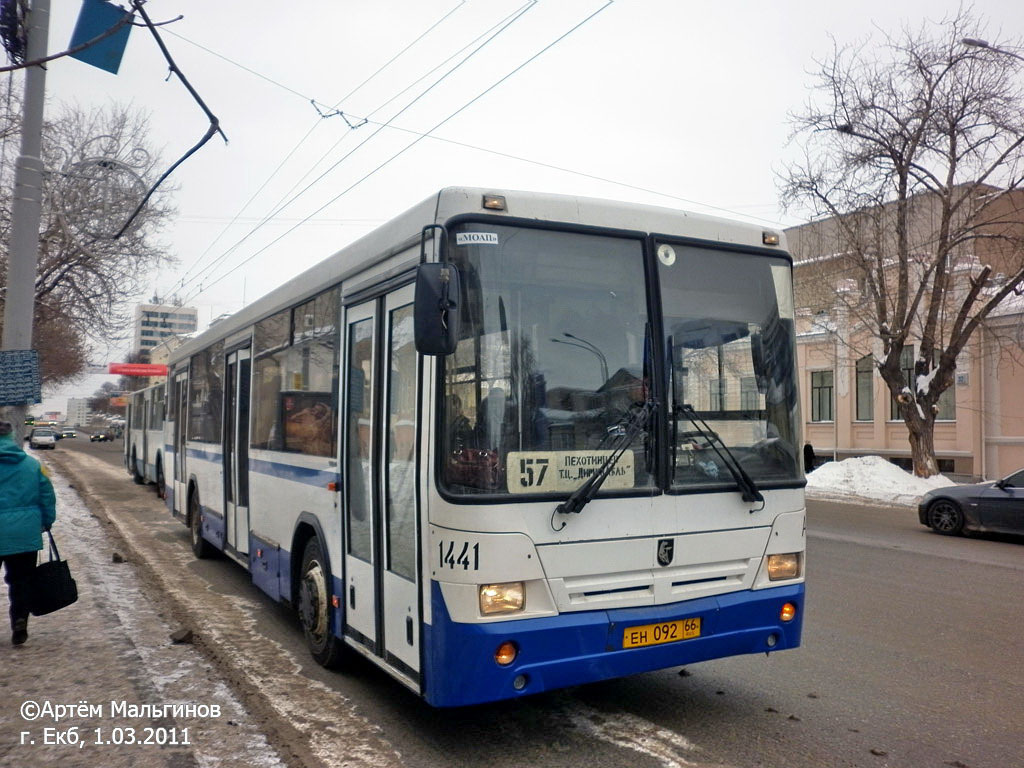 Sverdlovsk region, NefAZ-5299-20-32 Nr. 1441