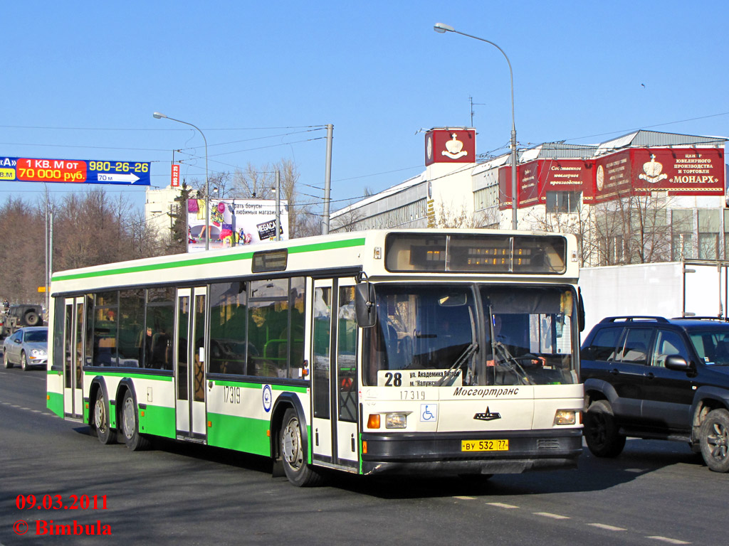 Moskau, MAZ-107.066 Nr. 17319