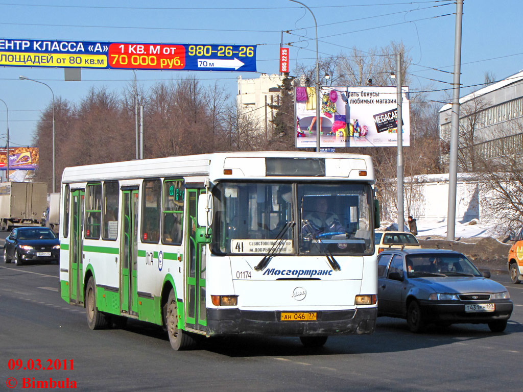 Москва, ЛиАЗ-5256.25 № 01174