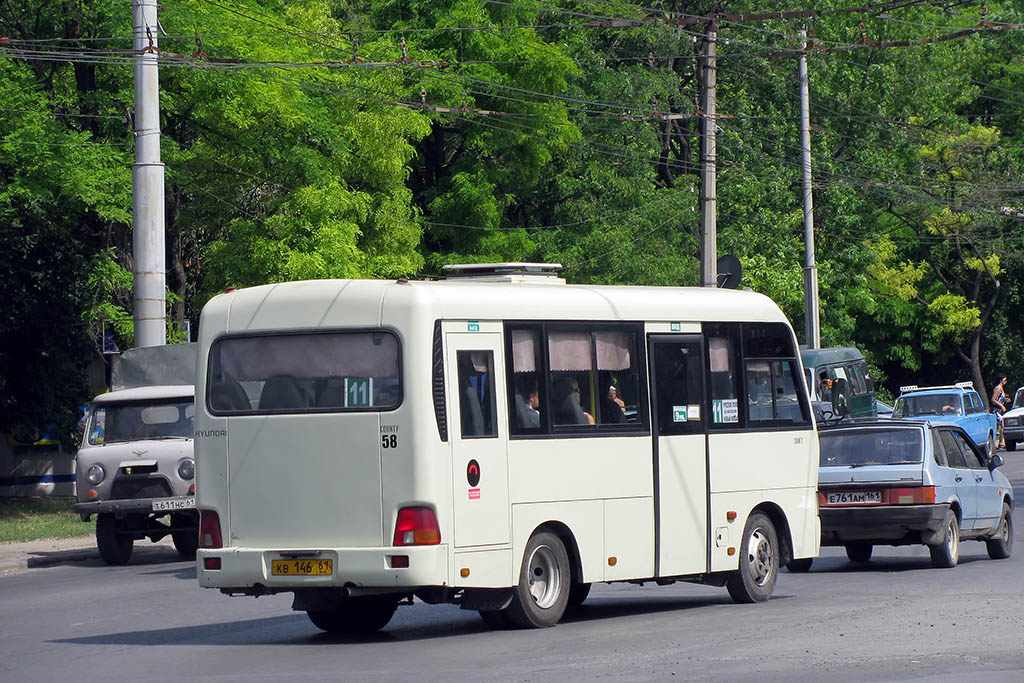 Ростовская область, Hyundai County SWB C08 (РЗГА) № 58