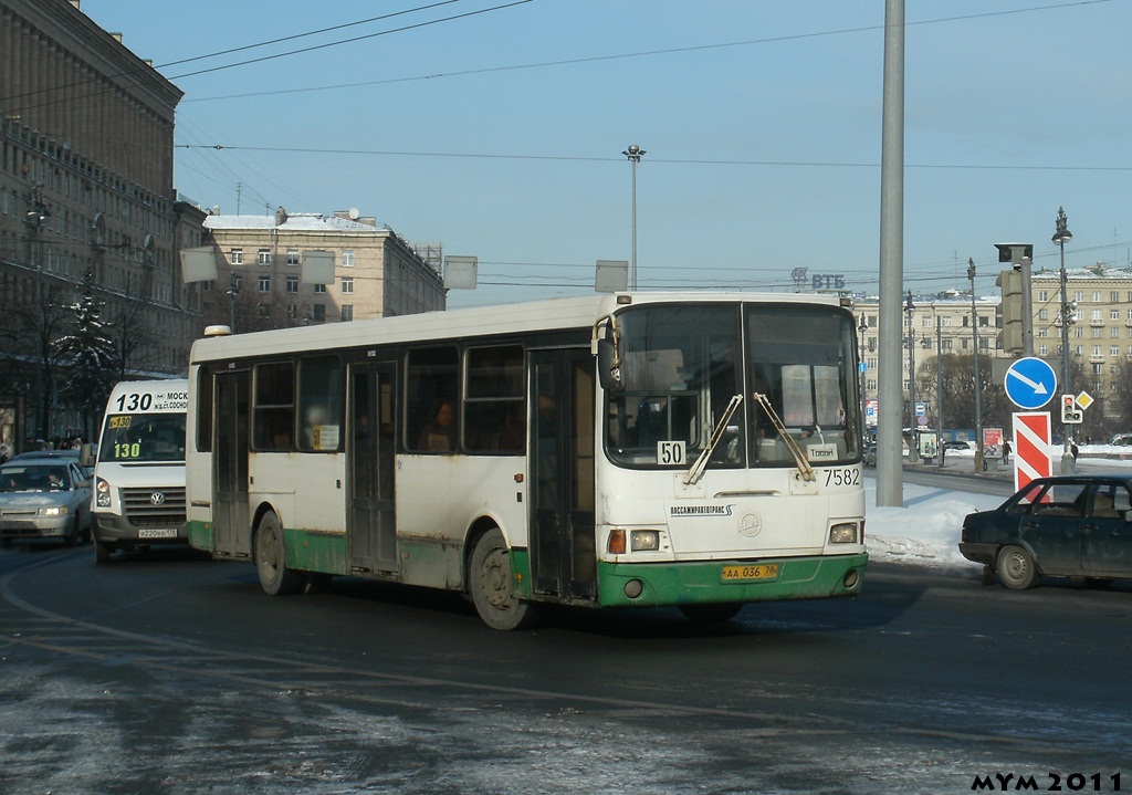 Санкт-Петербург, ЛиАЗ-5256.25 № 7582