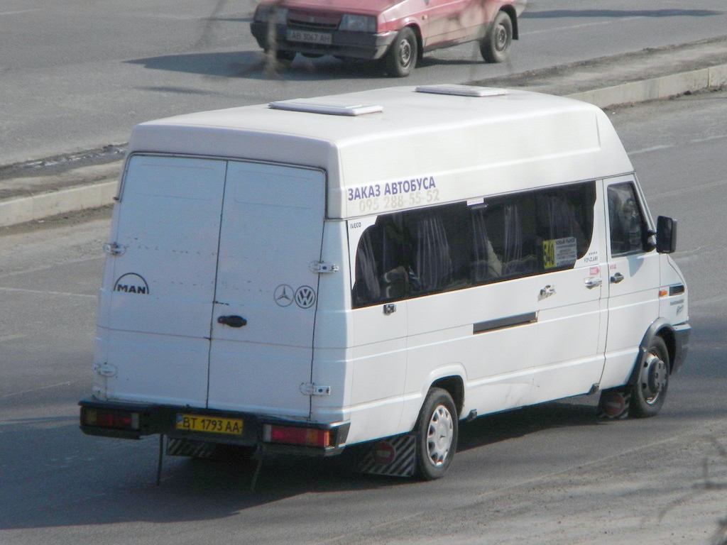 Одесская область, IVECO TurboDaily 49-10 № BT 1793 AA