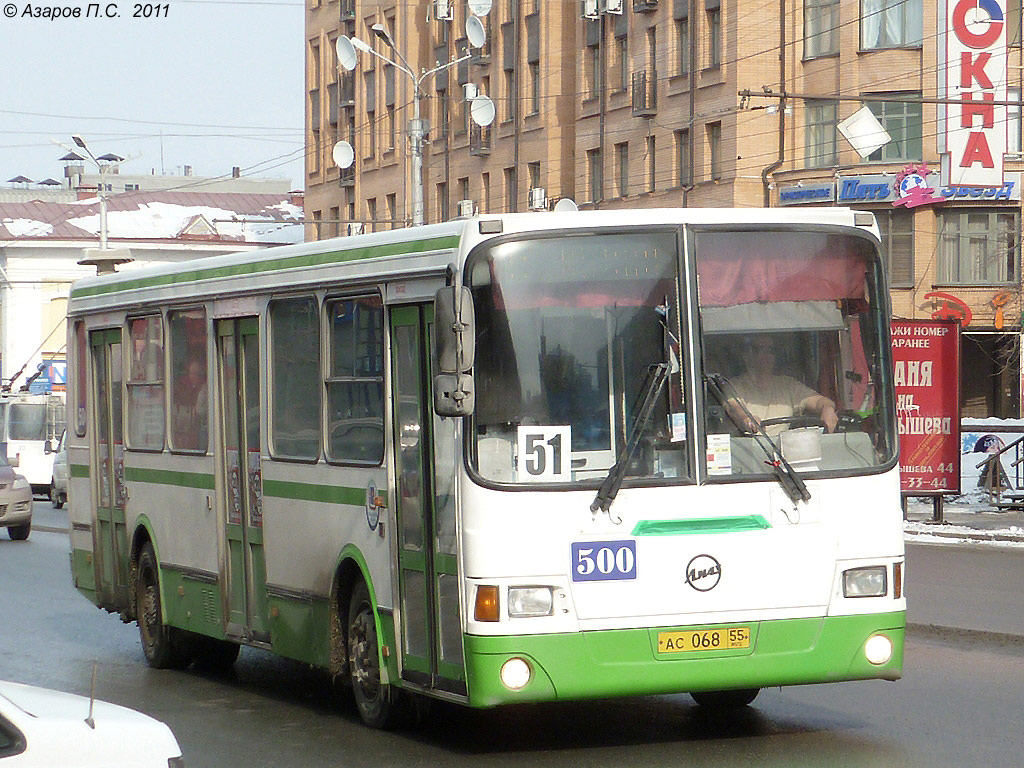 Омская область, ЛиАЗ-5256.45 № 500