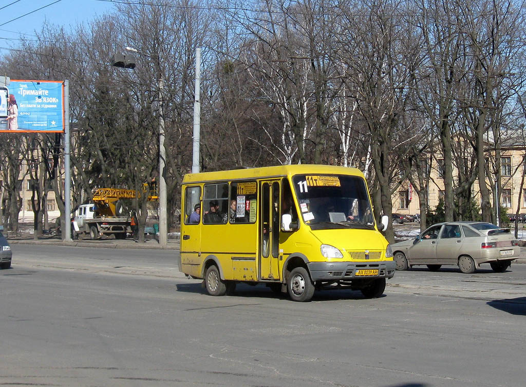 Харьковская область, БАЗ-22154 "Дельфин" № AX 0239 AA