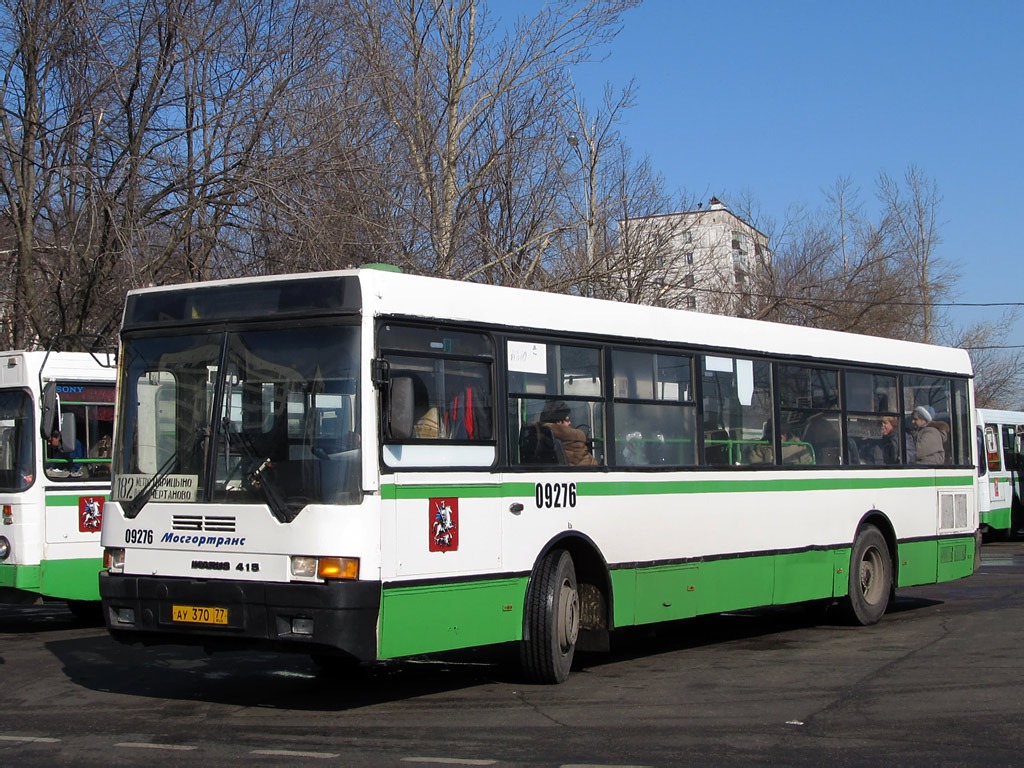 Москва, Ikarus 415.33 № 09276