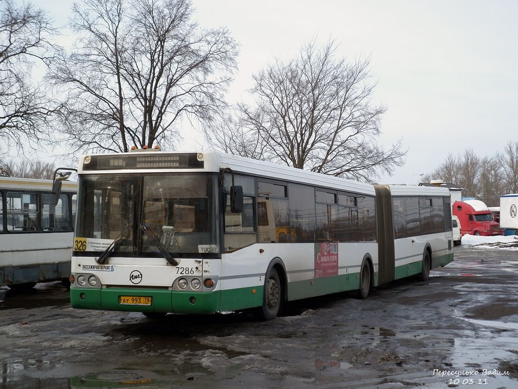 Санкт-Петербург, ЛиАЗ-6213.20 № 7286